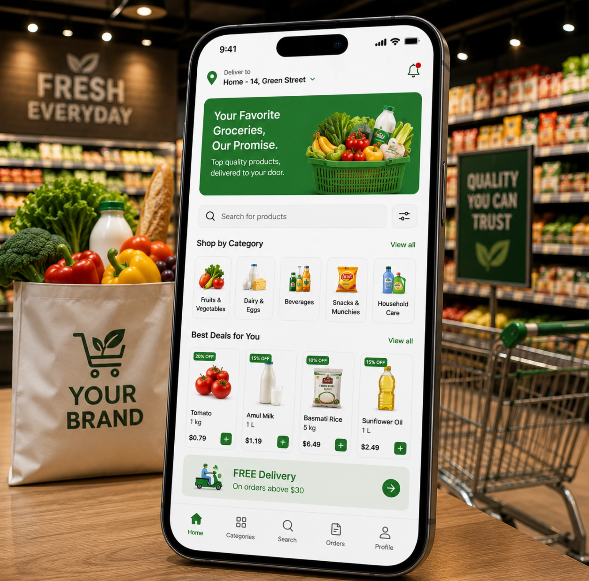 White Label Grocery Apps